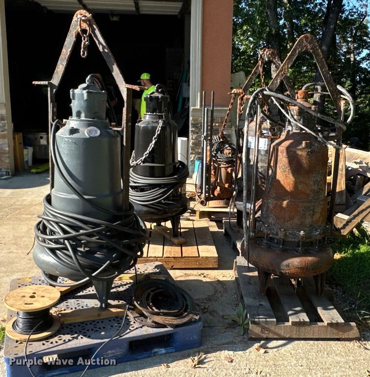 image for item DW3484 (4) Hydromatic sewage pumps