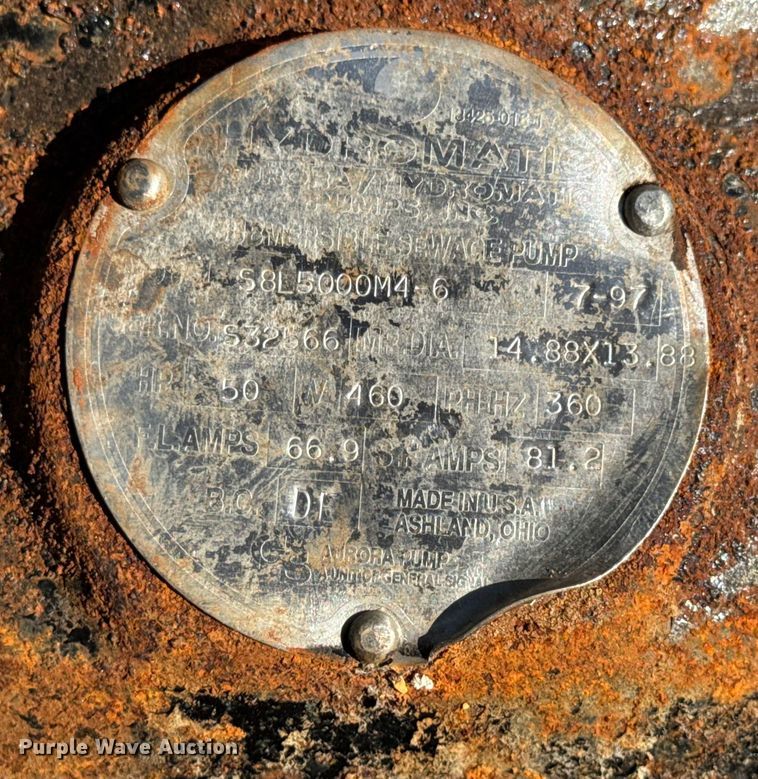 image for item DW3484 (4) Hydromatic sewage pumps