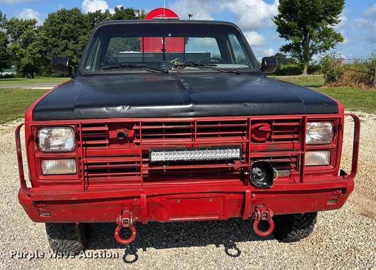 image for item DW3485 1985 Chevrolet D3 brush fire truck