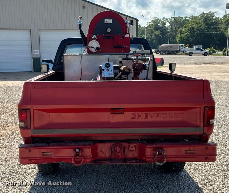 image for item DW3485 1985 Chevrolet D3 brush fire truck