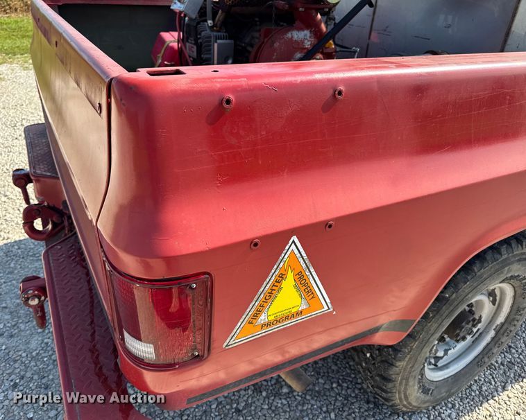 image for item DW3485 1985 Chevrolet D3 brush fire truck