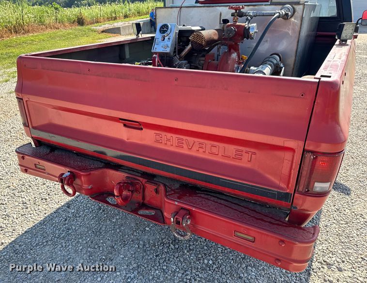 image for item DW3485 1985 Chevrolet D3 brush fire truck