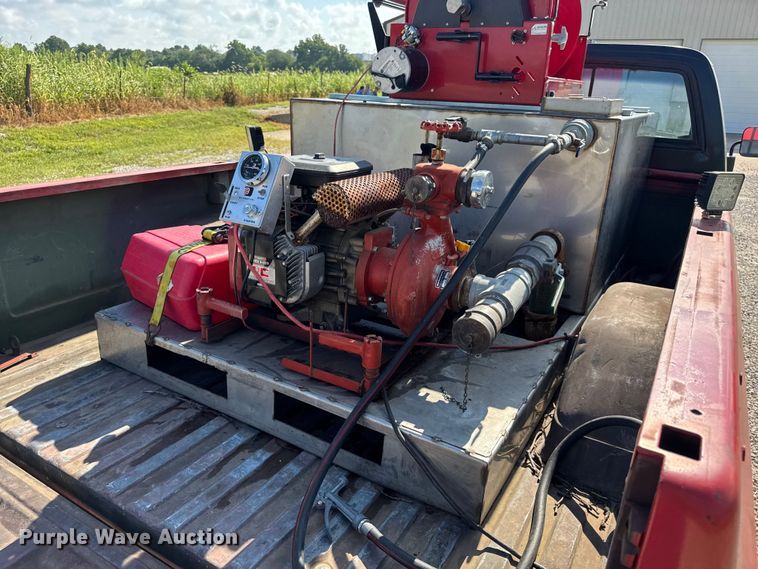 image for item DW3485 1985 Chevrolet D3 brush fire truck