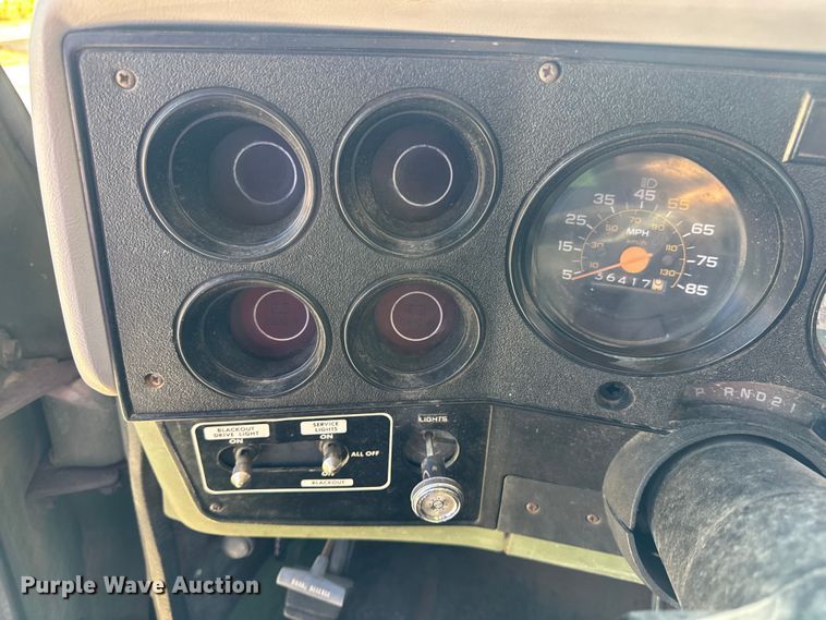 image for item DW3485 1985 Chevrolet D3 brush fire truck