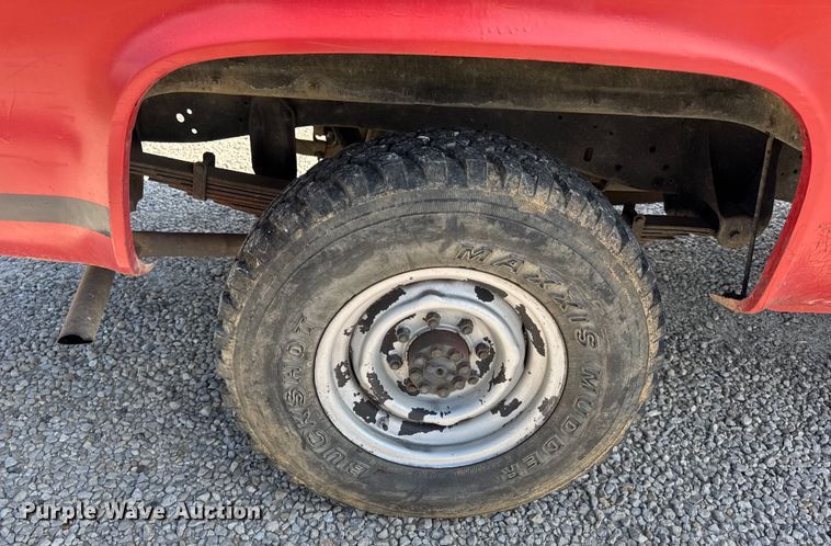 image for item DW3485 1985 Chevrolet D3 brush fire truck