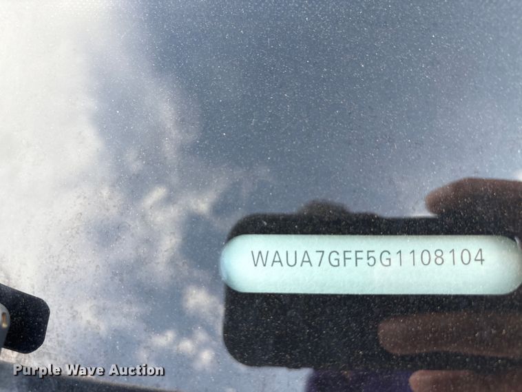 image for item DW8671 2016 Audi A3 