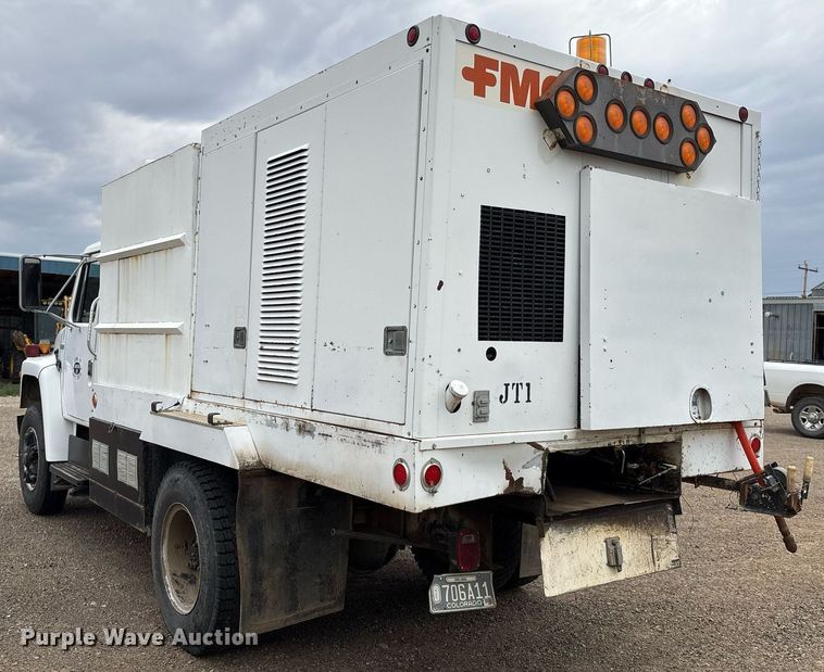 image for item DX8032 1980 International 1724 sewer jetter truck