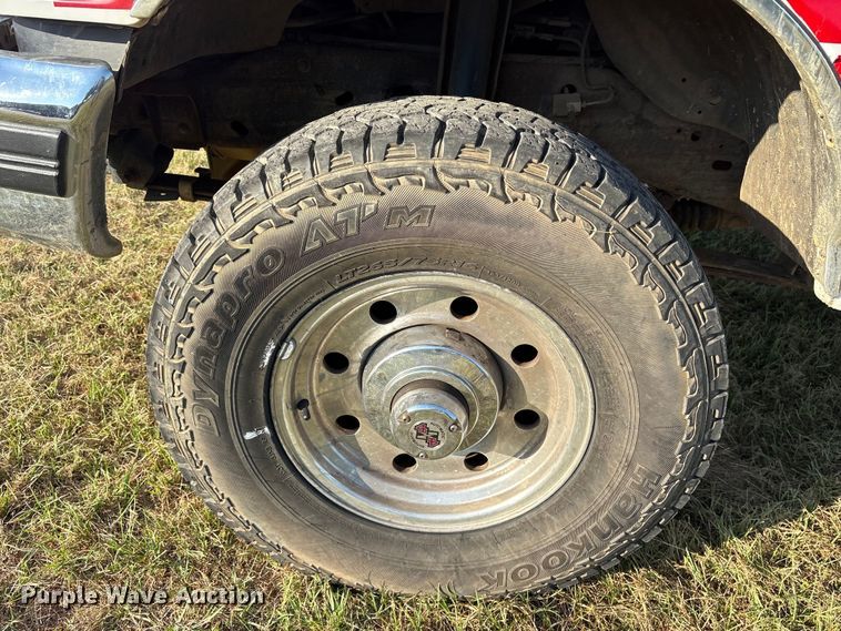 image for item DY0934 1997 Ford F350 Crew Cab pickup truck