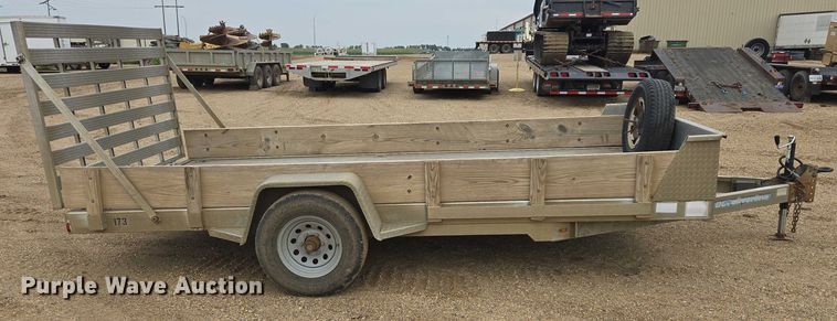 image for item DY1086 2014 DCT Silverline utility trailer