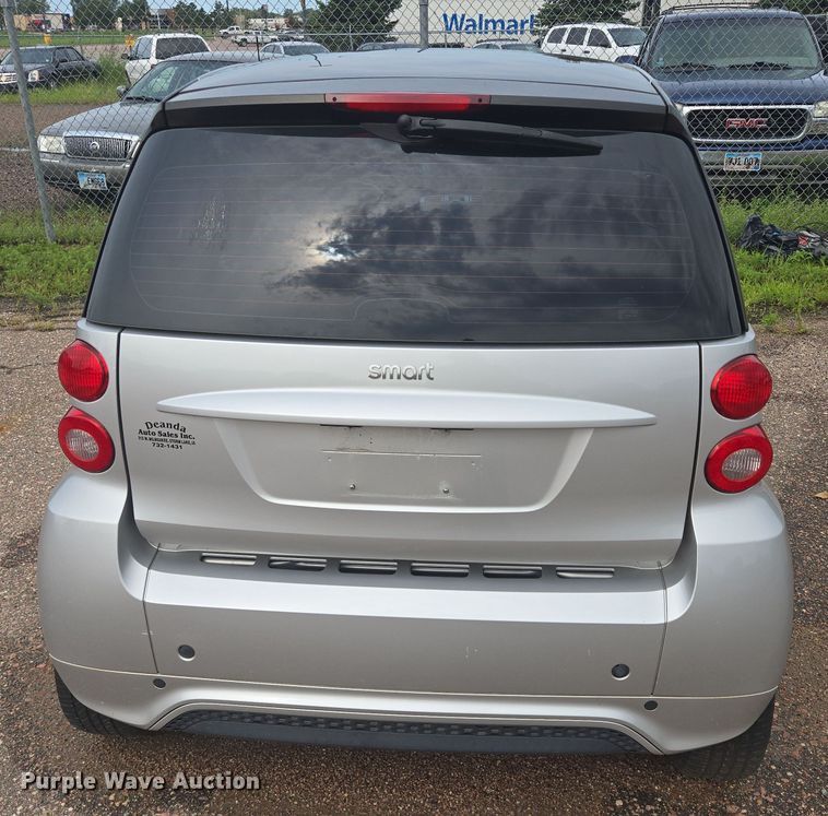image for item DY1089 2013 Smart Fortwo 