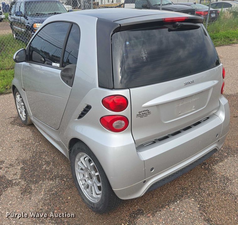 image for item DY1089 2013 Smart Fortwo 