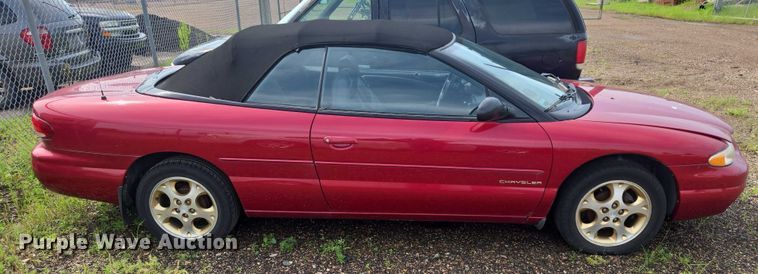 image for item DY1091 1998 Chrysler Sebring convertible
