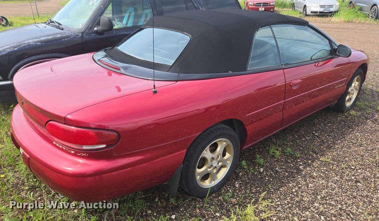 image for item DY1091 1998 Chrysler Sebring convertible
