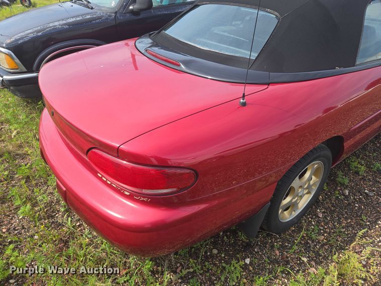 image for item DY1091 1998 Chrysler Sebring convertible