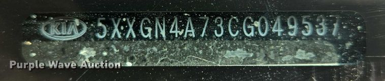 image for item DY1093 2012 KIA Optima 