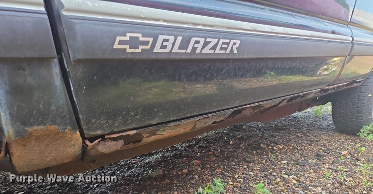 image for item DY1095 1997 Chevrolet Blazer SUV