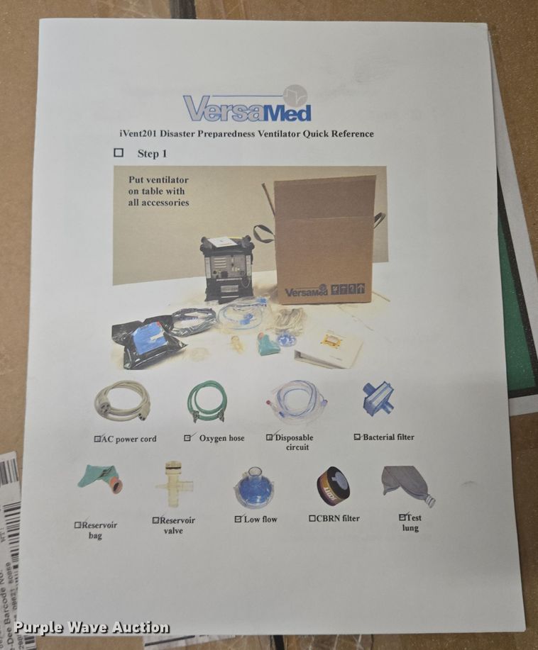 image for item DY1108 (47) VersaMed ventilation systems