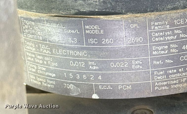 image for item DZ8719 2001 Freightliner FL80 refuse truck