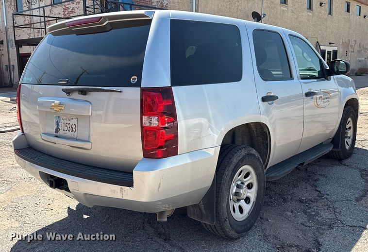 image for item DZ8899 2011 Chevrolet Tahoe Police SUV