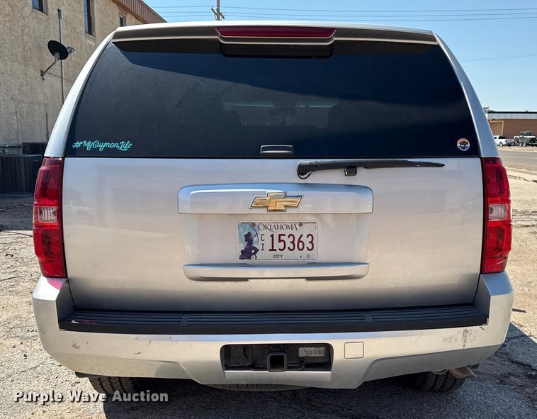 image for item DZ8899 2011 Chevrolet Tahoe Police SUV