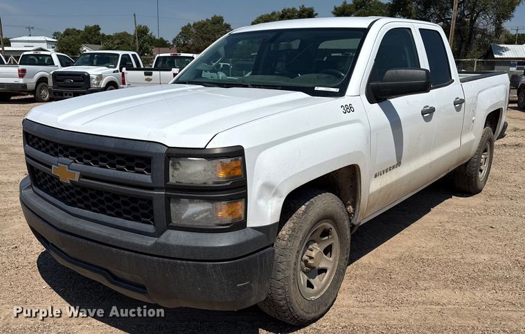 image for item DZ8906 2014 Chevrolet Silverado 1500 Double Cab pickup truck