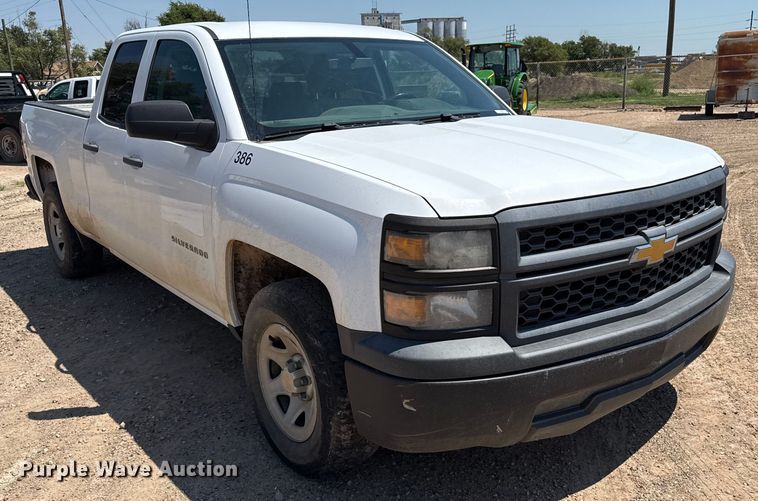 image for item DZ8906 2014 Chevrolet Silverado 1500 Double Cab pickup truck