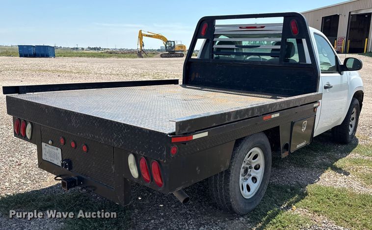 image for item DZ8911 2008 GMC Sierra 1500 flatbed pickup truck