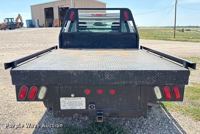 image for item DZ8911 2008 GMC Sierra 1500 flatbed pickup truck