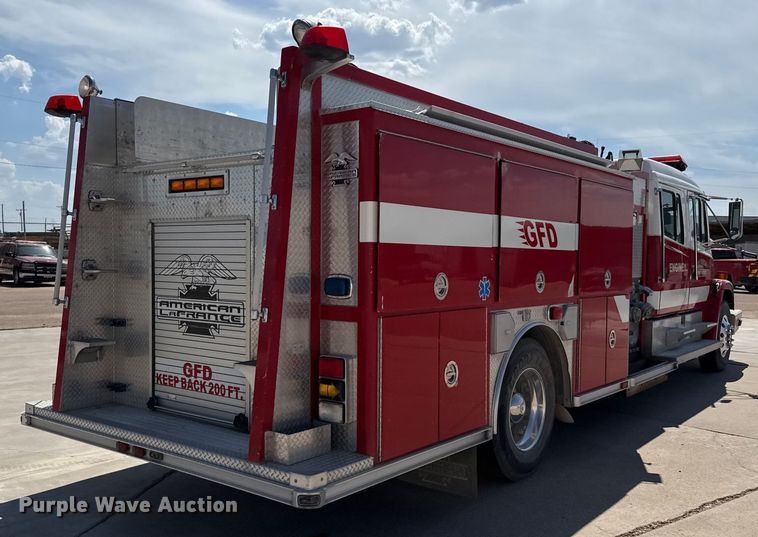 image for item DZ8922 2001 Freightliner FL80 pumper fire truck