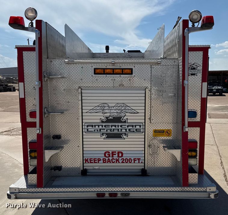 image for item DZ8922 2001 Freightliner FL80 pumper fire truck