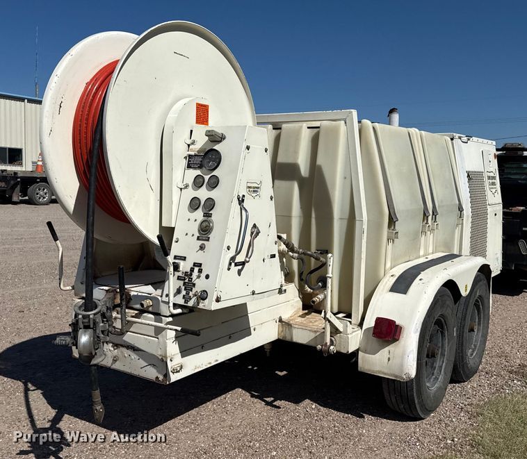image for item DZ8943 1998 Sewer Equip. Co of America sewer jetter trailer