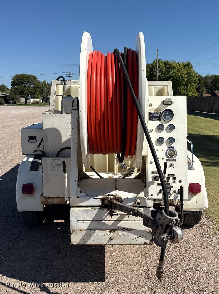 image for item DZ8943 1998 Sewer Equip. Co of America sewer jetter trailer