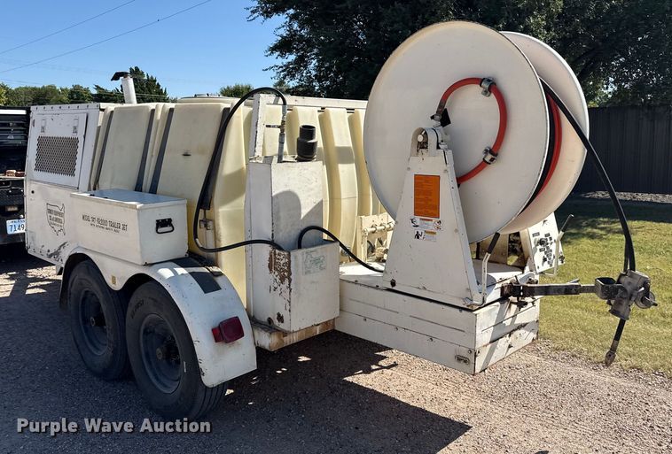 image for item DZ8943 1998 Sewer Equip. Co of America sewer jetter trailer