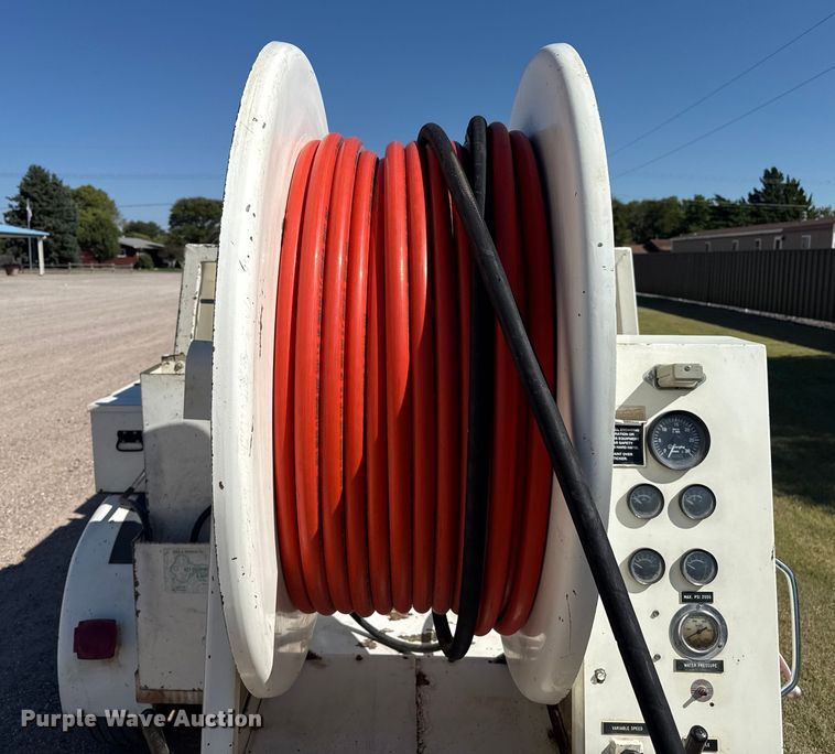 image for item DZ8943 1998 Sewer Equip. Co of America sewer jetter trailer