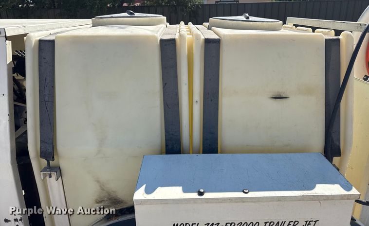 image for item DZ8943 1998 Sewer Equip. Co of America sewer jetter trailer