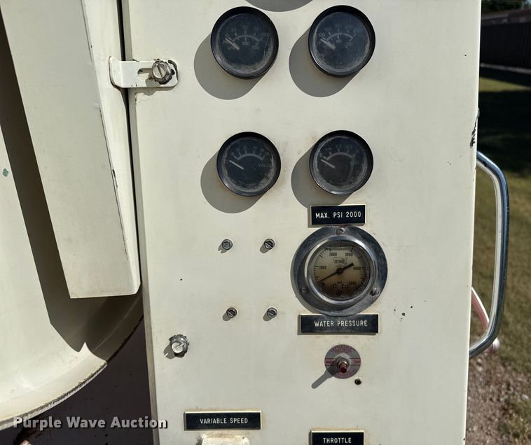 image for item DZ8943 1998 Sewer Equip. Co of America sewer jetter trailer