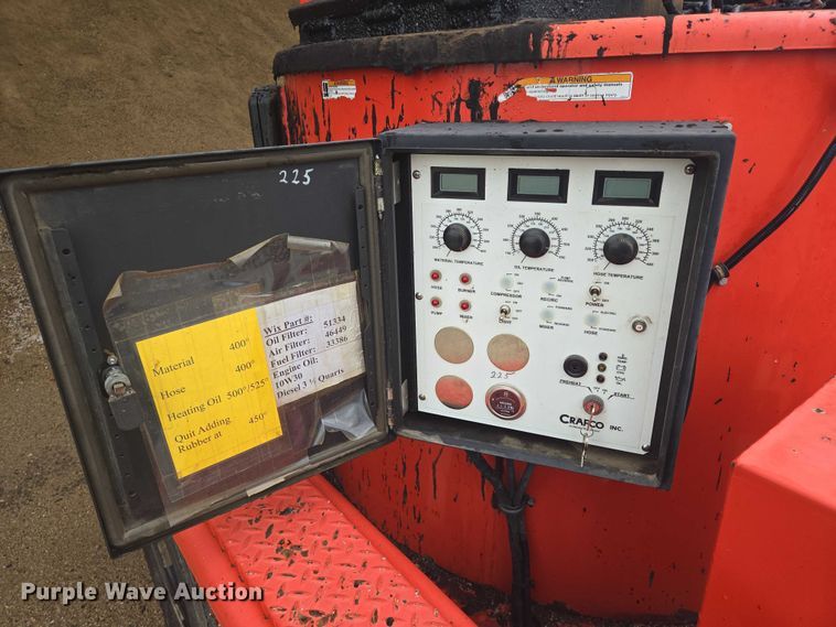 image for item EB0987 2010 Crafco SS250D pothole patcher