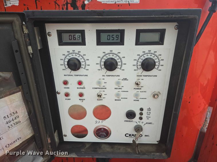 image for item EB0987 2010 Crafco SS250D pothole patcher