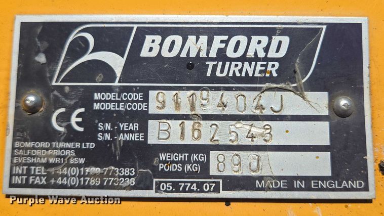 image for item EB0992 Tiger Mowers RBF 2-80 Flail mower