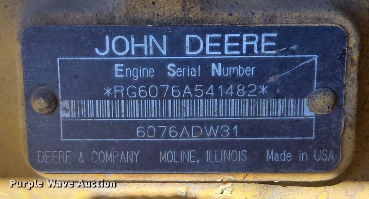 image for item EB0996 1995 John Deere 770BH motor grader