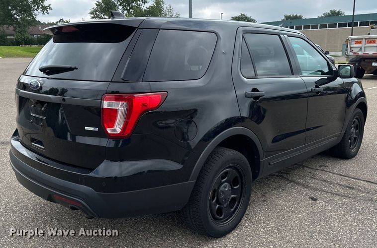 image for item EB2858 2016 Ford Explorer Police Interceptor SUV