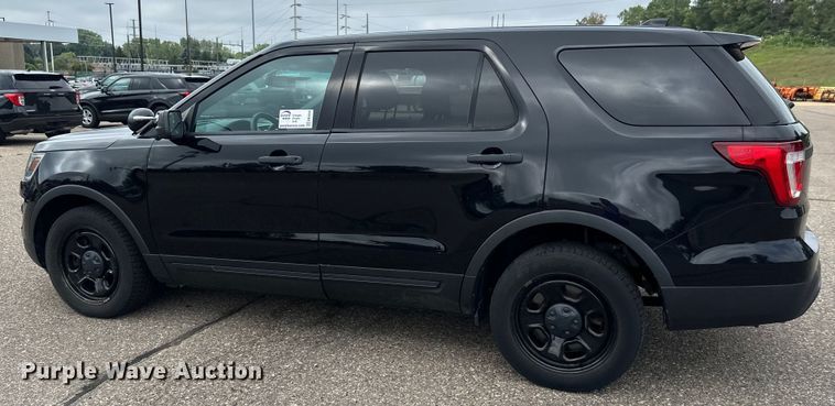 image for item EB2858 2016 Ford Explorer Police Interceptor SUV