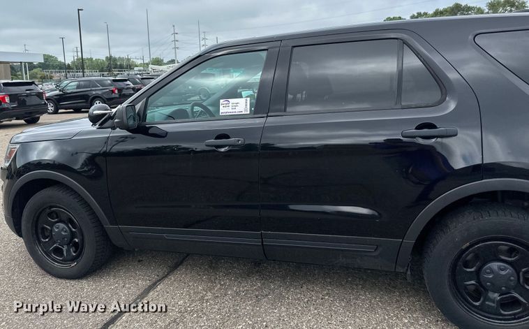 image for item EB2858 2016 Ford Explorer Police Interceptor SUV