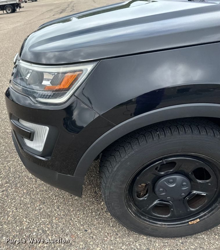 image for item EB2858 2016 Ford Explorer Police Interceptor SUV