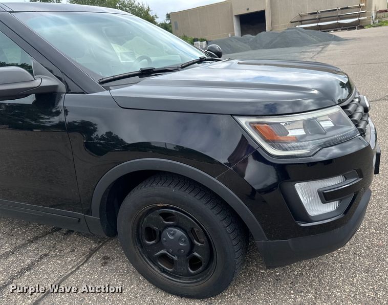 image for item EB2858 2016 Ford Explorer Police Interceptor SUV