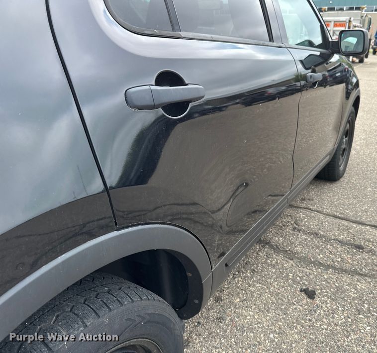 image for item EB2858 2016 Ford Explorer Police Interceptor SUV