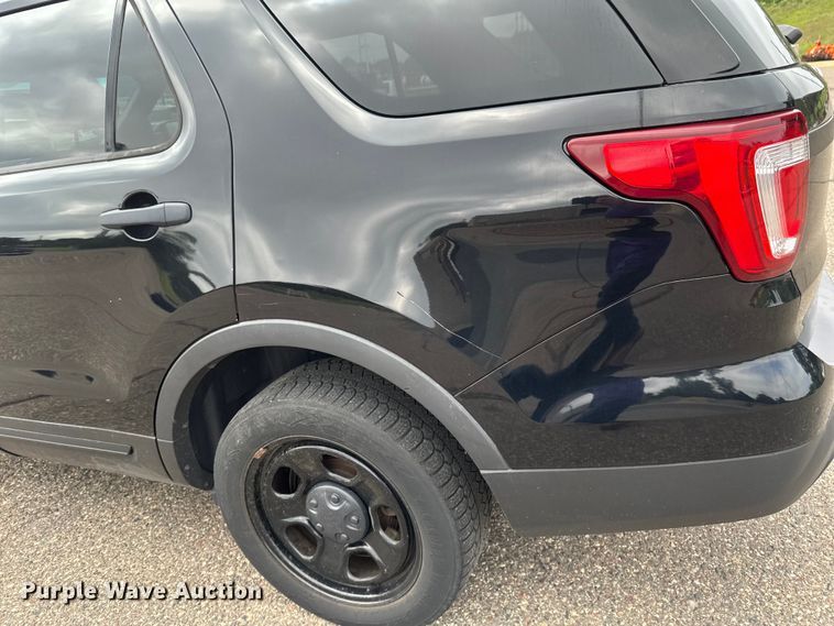 image for item EB2858 2016 Ford Explorer Police Interceptor SUV