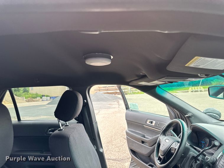 image for item EB2858 2016 Ford Explorer Police Interceptor SUV