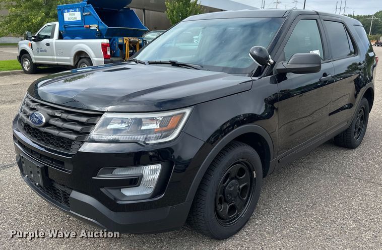 2016 Ford Explorer Police Interceptor