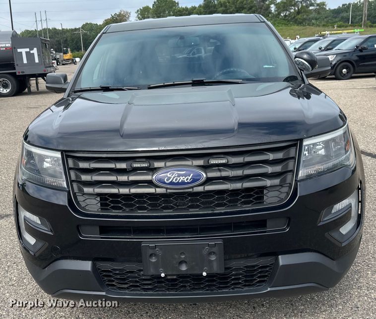 image for item EB2859 2016 Ford Explorer Police Interceptor SUV